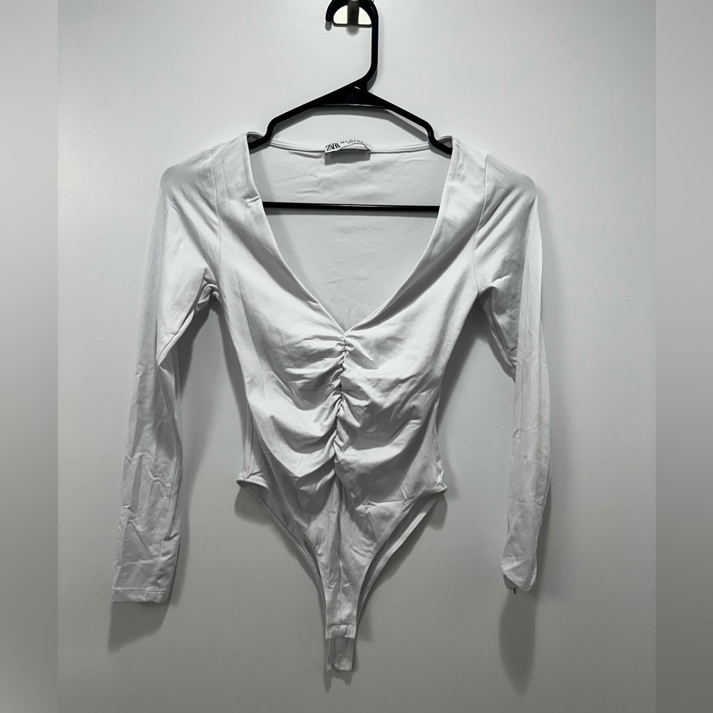 ZARA White Bodysuit